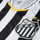 Camisa Santos II 25/26 Torcedor Umbro Masculina - Preto+Branco