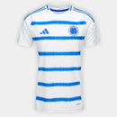 Camisa Cruzeiro II 25/26 s/n Torcedor Adidas Feminina - Branco+Azul