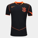 Camisa Corinthians Nike Total 90 III 2025/26 Torcedor Pro Masculina - Preto+Laranja
