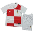Conjunto Infantil Seleção Croácia l 2024 - Modelo Torcedor