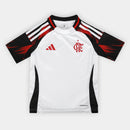 Kit Flamengo Infantil II 25/26 s/n Torcedor Adidas - Branco